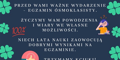EGZAMIN ÓSMOKLASISTY