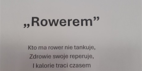 Powiększ grafikę: „ROWER JEST COOL” – stawiamy na ekologiczne środki transportu